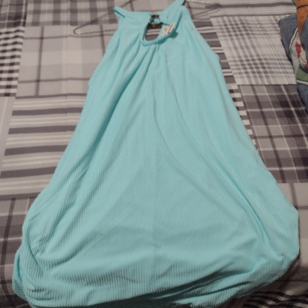 Sky blue blouse never been wore